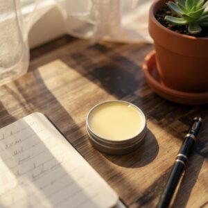 watermelon beeswax lip balm